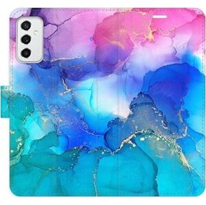 iSaprio flip pouzdro BluePink Paint pro Samsung Galaxy M52 5G
