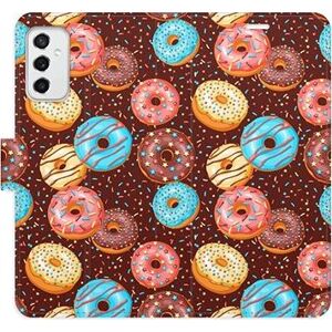 iSaprio flip puzdro Donuts Pattern na Samsung Galaxy M52 5G