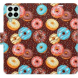 iSaprio flip puzdro Donuts Pattern na Samsung Galaxy M53 5G