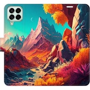 iSaprio flip pouzdro Colorful Mountains pro Samsung Galaxy M53 5G