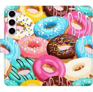 iSaprio flip puzdro Donuts Pattern 02 na Samsung Galaxy S23 5G