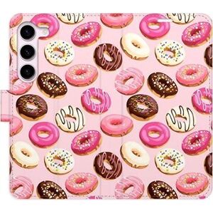 iSaprio flip puzdro Donuts Pattern 03 na Samsung Galaxy S23 5G