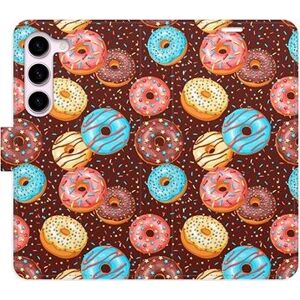 iSaprio flip pouzdro Donuts Pattern pro Samsung Galaxy S23 5G