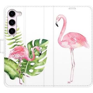 iSaprio flip pouzdro Flamingos pro Samsung Galaxy S23 5G