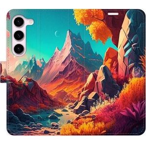 iSaprio flip puzdro Colorful Mountains na Samsung Galaxy S23 5G