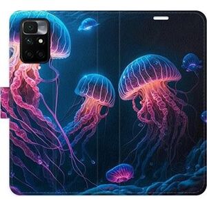 iSaprio flip pouzdro Jellyfish pro Xiaomi Redmi 10