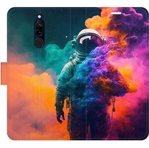 iSaprio flip pouzdro Astronaut in Colours 02 pro Xiaomi Redmi 8