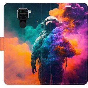 iSaprio flip puzdro Astronaut in Colours 02 na Xiaomi Redmi Note 9