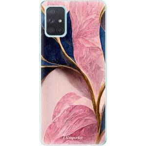 iSaprio Pink Blue Leaves na Samsung Galaxy A71