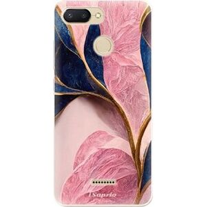 iSaprio Pink Blue Leaves na Xiaomi Redmi 6