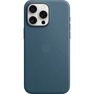 Apple iPhone 15 Pro Max Kryt z tkaniny FineWoven s MagSafe tichomorsky modrý