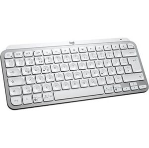 Logitech MX Keys Mini Minimalist Wireless Illuminated Keyboard, Pale Grey – DE