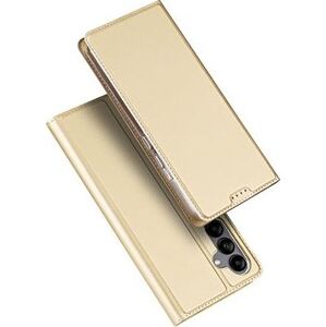 Dux Ducis Skin Pro knižkové puzdro na Samsung Galaxy A34 5G, zlaté