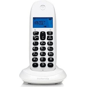 Motorola C1001CB+ White -Call blocking - Hands Free -Backlight Screen
