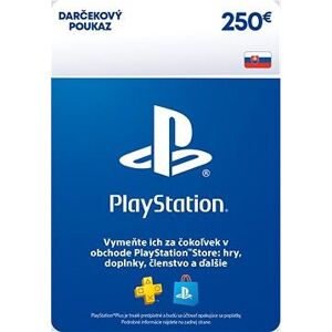 PlayStation Store – Kredit 250 EUR – SK Digital