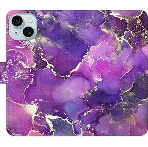 iSaprio Purple Marble pro iPhone 15 Plus