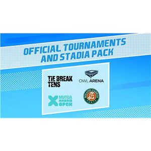 Tennis World Tour 2 – Official Tournaments and Stadia Pack – PC DIGITAL