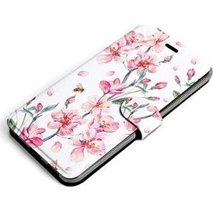 Mobiwear Flip puzdro pre Xiaomi Redmi 10 – M124S Ružové kvety