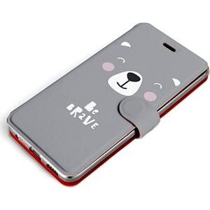 Mobiwear Flip puzdro pre Xiaomi Redmi 10 – MH06P Be brave – more hugs