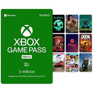 Xbox Game Pass – 3 mesačné predplatné (pre PC s Windows 10)