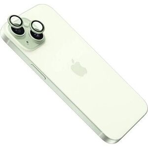FIXED Camera Glass na Apple iPhone 15/15 Plus svetlozelené