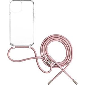 FIXED Pure Neck AntiUV s ružovou šnúrkou na krk na Samsung A54 5G