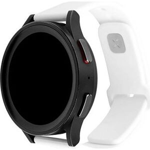FIXED Silicone Sporty Strap s Quick Release 22mm pro smartwatch bílý