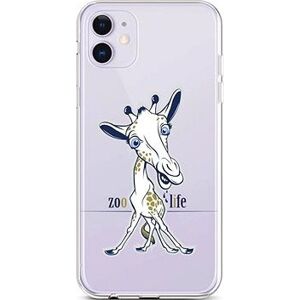 TopQ iPhone 11 silikón Zoo Life 44988