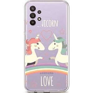 TopQ Samsung A32 5G silikón Unicorn Love 55742
