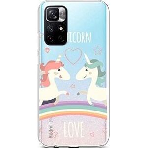 TopQ Xiaomi Redmi Note 11 silikon Unicorn Love 67324