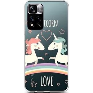 TopQ Xiaomi Redmi Note 11 Pro silikon Unicorn Love 68053