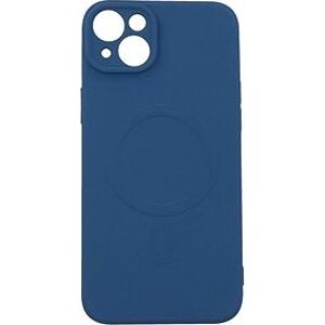 TopQ Kryt iPhone 14 Plus s MagSafe tmavo modrý 85048