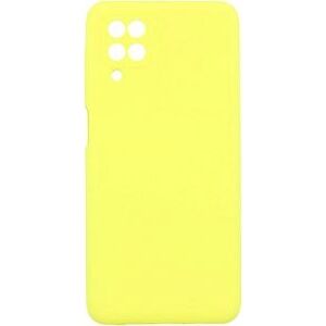 TopQ Kryt Essential Samsung A12 žltý 92698