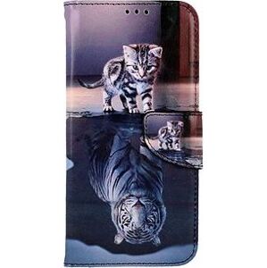 TopQ Puzdro Samsung A54 5G knižkové Tiger 94298