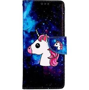 TopQ Puzdro Xiaomi Redmi 12C knižkové Space Unicorn 95566