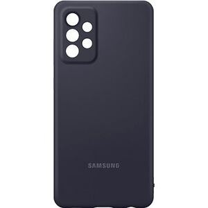 Samsung silikónový zadný kryt pre Galaxy A72 čierny