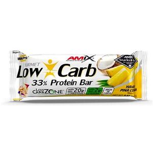 Amix Nutrition Low-Carb 33 % Protein Bar, 60 g, Pineapple-Coconut