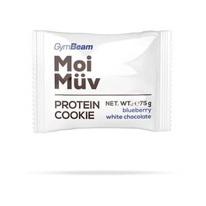 GymBeam MoiMüv Protein Cookie 75 g, čučoriedka a biela čokoláda