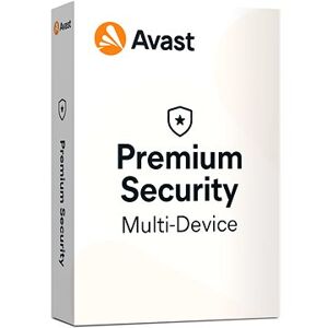 Avast Premium Security Multi-device (až 10 zariadení) na 12 mesiacov (elektronická licencia)