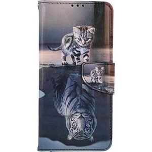TopQ Puzdro Xiaomi Redmi 12 knižkové Tiger 118240