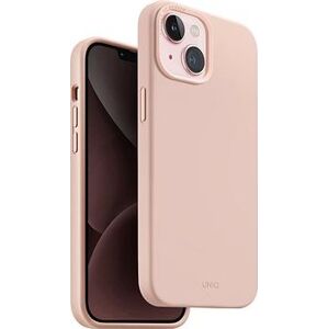UNIQ Lino Hue MagClick ochranný kryt na iPhone 15, Blush (Pink)
