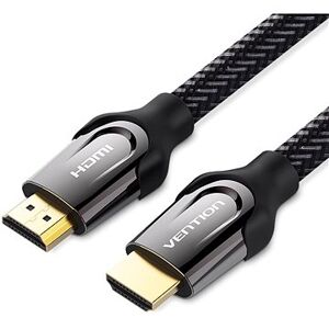 Vention Nylon Braided HDMI 2.0 Cable 1,5 m Black Metal Type