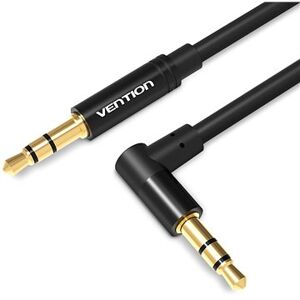 Vention 3.5mm to 3,5 mm Jack 90° Audio Cable 1,5 m Black Metal Type