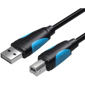 Vention USB-A -> USB-B Print Cable with 2× Ferrite Core 8 m Black