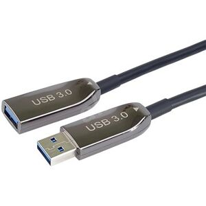 PremiumCord USB 3.0 predlžovací optický AOC kábel A/Male – A/Female 30 m