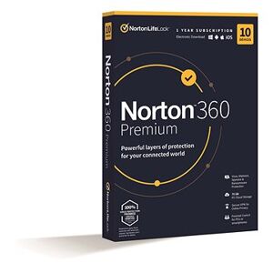 Norton 360 Premium 75GB, 1 používateľ, 10 zariadení, 12 mesiacov (elektronická licencia)